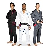 Sanabul Grundlagen V.2 Ultraleichtes vorgeschrumpftes BJJ Jiu Jitsu Gi (A2, Weiß) Siehe Spezielle Größenanleitung