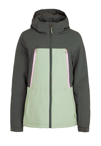 Protest Damen Winterjacke PRTPATRICEY 20K Wasserdicht Und Atmungsaktiv Juniper L/40