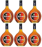 6 Flaschen Safari Exotic Likör 20% vol. Fruchtlikör