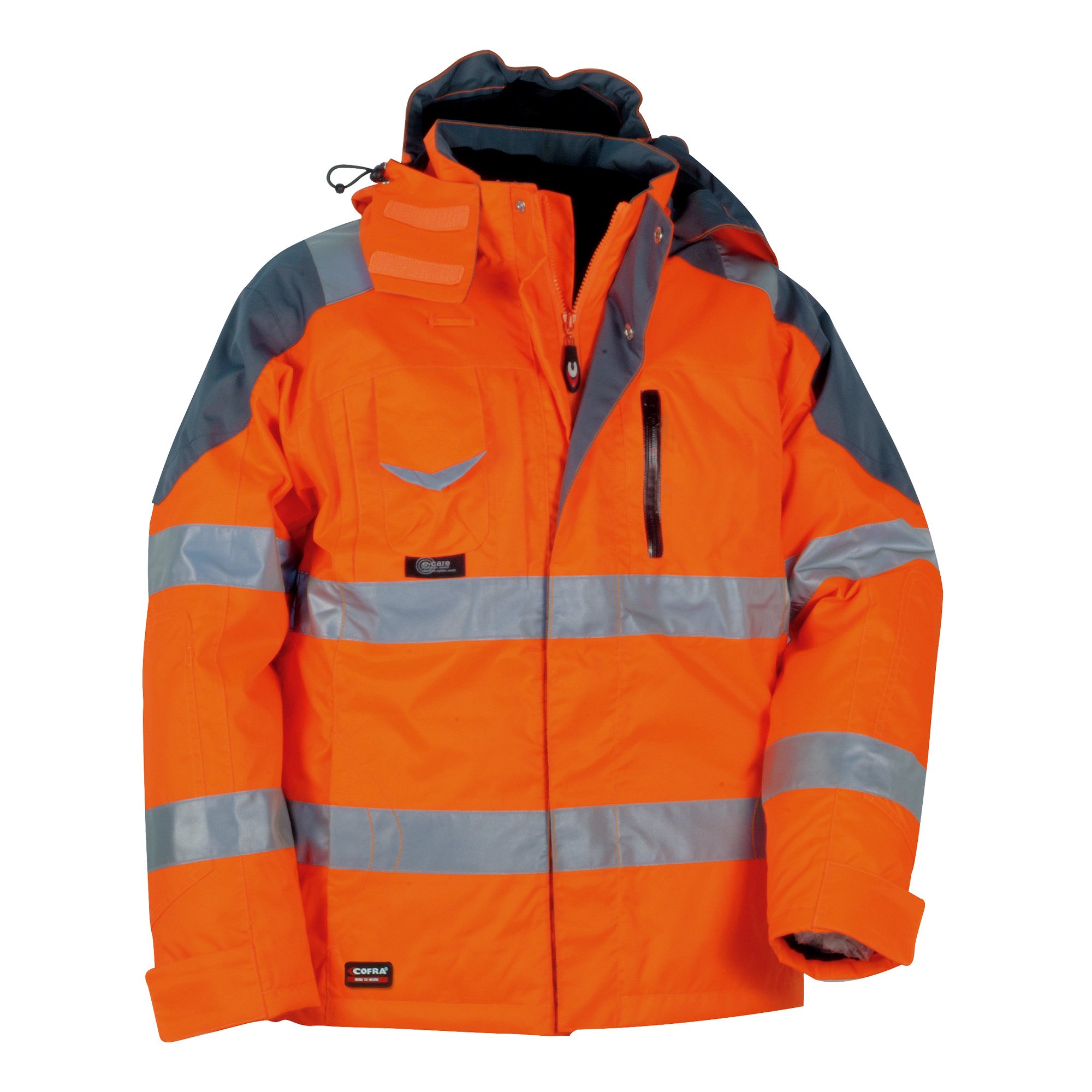 Cofra V017-0-01.Z50 Polsterjacke "Rescue", Größe 50, orange