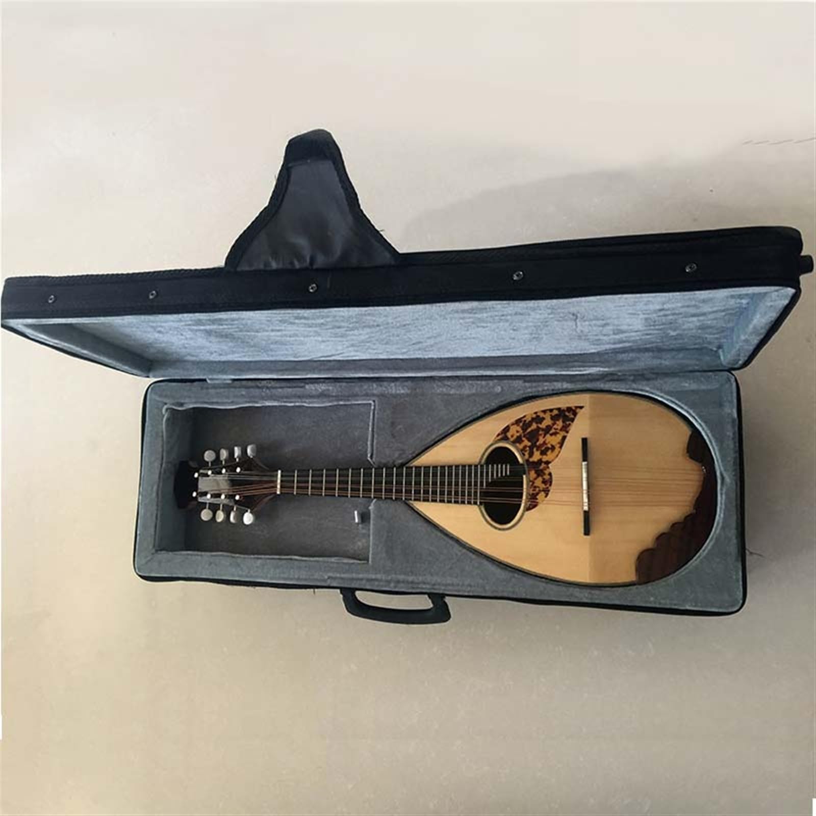 Mandoline Instrument Mandoline Cutaway F-Typ 8-Draht Gitarre Mandoline Achtsaitiges Instrument Professionelle(Scoop B)