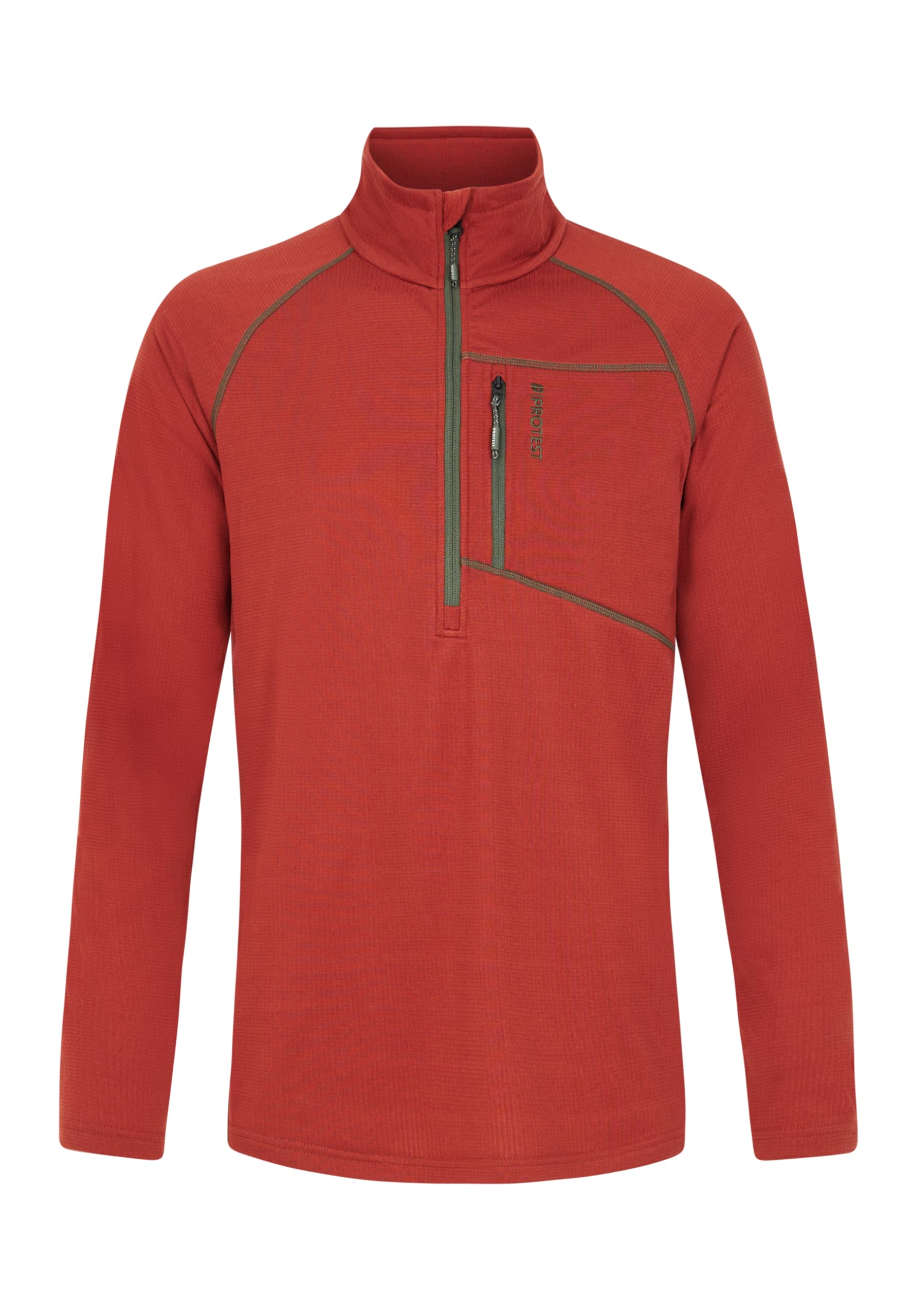 Protest Men Fleece PRTKODY Barn Red S