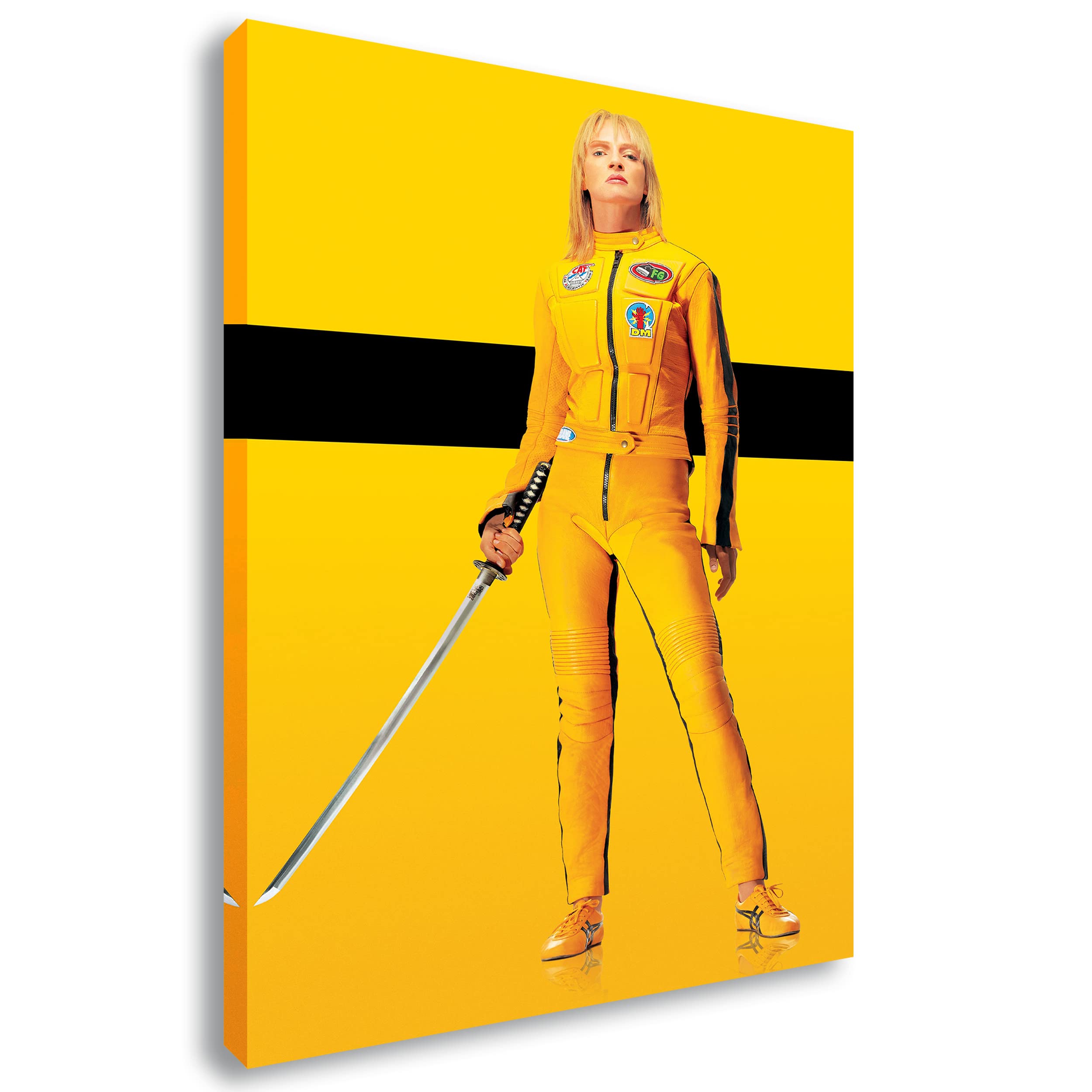 Artis Prints Leinwandbild Kill Bill | Quentin Tarantino - Poster, Uma Thurman - Action - Hollywood - Film, Klein bis Groß, Dekoration - Wohnung