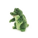 John Adams Trudi, Crocodile Puppet: Plush Crocodile Puppet, Christmas, Baby Shower, Birthday or Christening Gift for Kids, Plush Toys, Suitable from Birth, Krokodil