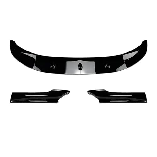 Splitter Für 5 Series F10 F11 Sport 2011-2017 Frontschürze Lip Body Kit Spoiler Diffusor Stoßstange Schutz Schutz Frontlippe(Gloss Black)