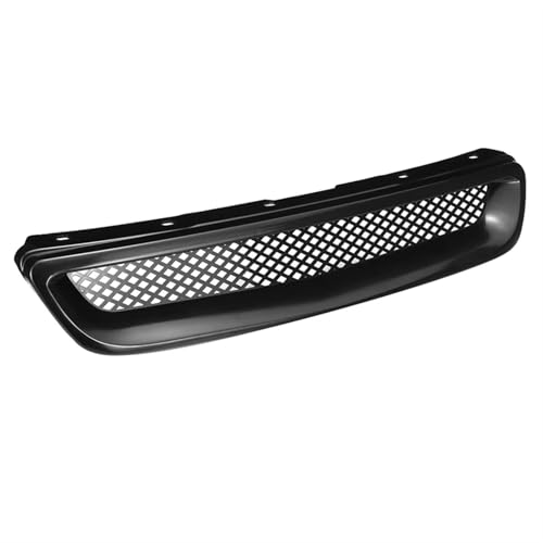 Frontgrills Für Civic EK CX DX EX HX LX Typ R 1996 1997 1998 ABS Schwarz Auto Vorderen Stoßfänger Haube Grill Grille Abdeckung Trim Front Bumper Grille