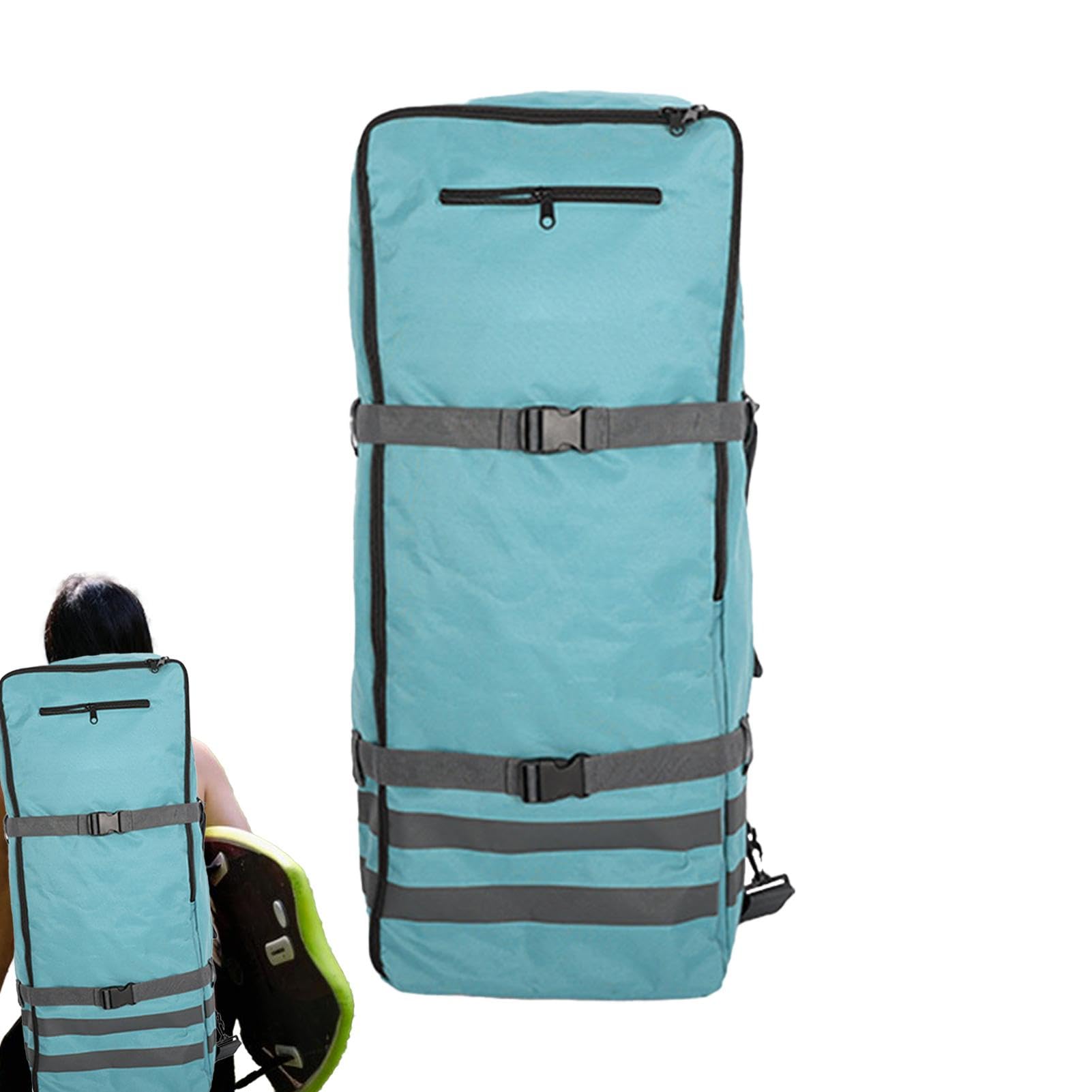 Takluu Paddle-Board-Taschen-Rucksack, aufblasbarer Kajak-Rucksack,Reise-Rucksack für aufblasbares Paddleboard, 84 l, großes Fassungsvermögen | Aufblasbarer Paddleboard-Rucksack, verstellbare