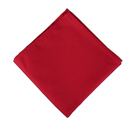 Wiederverwendbare Stoffservietten, 10 teile rot weiße baumwolle 33x33cm quadratisch faltet tuch for hotel western restaurant speisetisch dicke serviette home textil(Thick red)