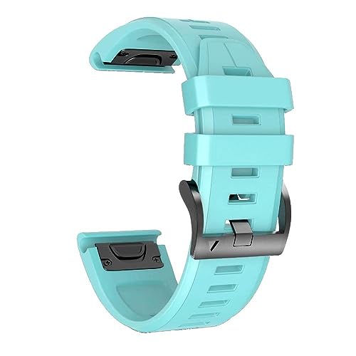 OPKDE Armband für Coros Vertix 2 Smartwatch, Schnellverschluss, Easyfit, Silikonband 22, 26 mm, für Garmin Fenix 6, 6X Pro 5X, 26mm Width, Achat