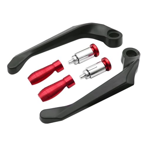 AXCAR Motorrad Handprotektoren Handschutz Motorrad Modifizierte Teile Für 7/8 Zoll Lenker Universal Motorrad Bremskupplungsschutz Kupplung Bremshebel