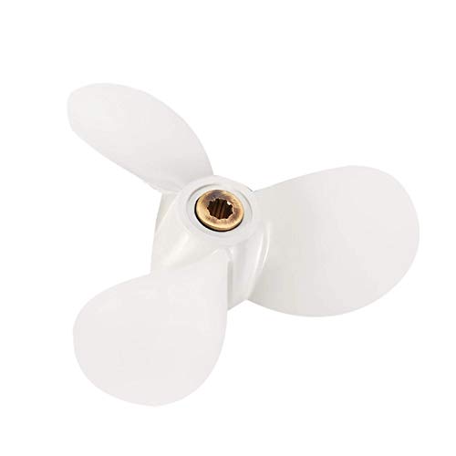 Jodriva 7 1/2X7 4Hp 5Hp 6Hp, for Yamaha, 9 Zahn Spine Aluminium Propeller Außenbordmotoren Marine Propeller 6E0-45943-01-El Propeller für Außenbordmotoren