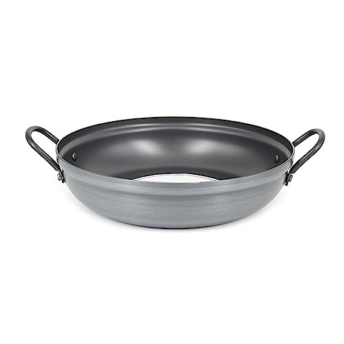 Aluminium Legierung Meeresfrüchte Topf Hause Kochen Paella Pfanne Snack Platten Kochgeschirr Topf Trockenen Töpfe Küche