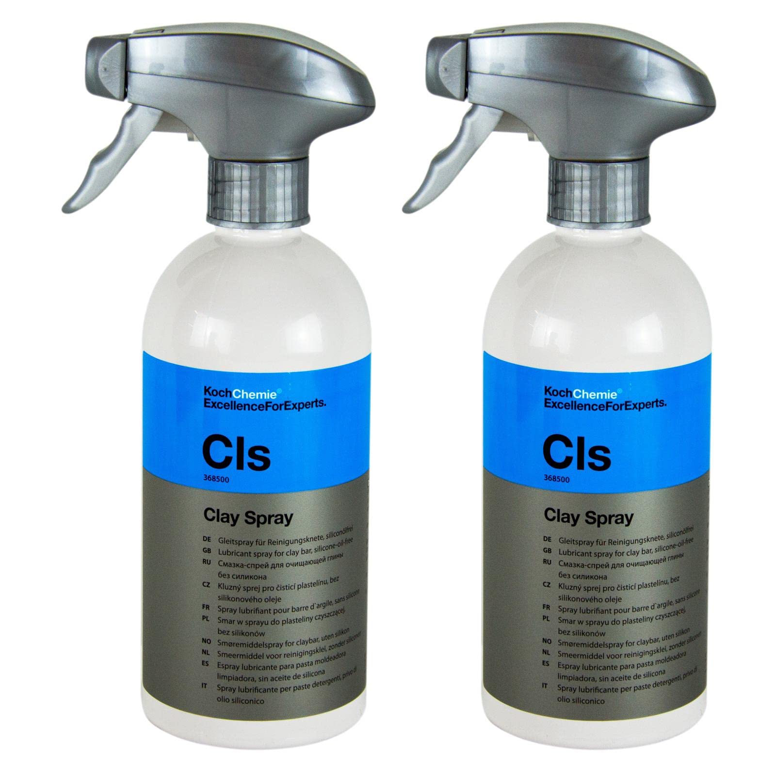 Koch Chemie 2X CLS Clay Spray Gleitspray für Reinigungsknete siliconölfrei 500ml