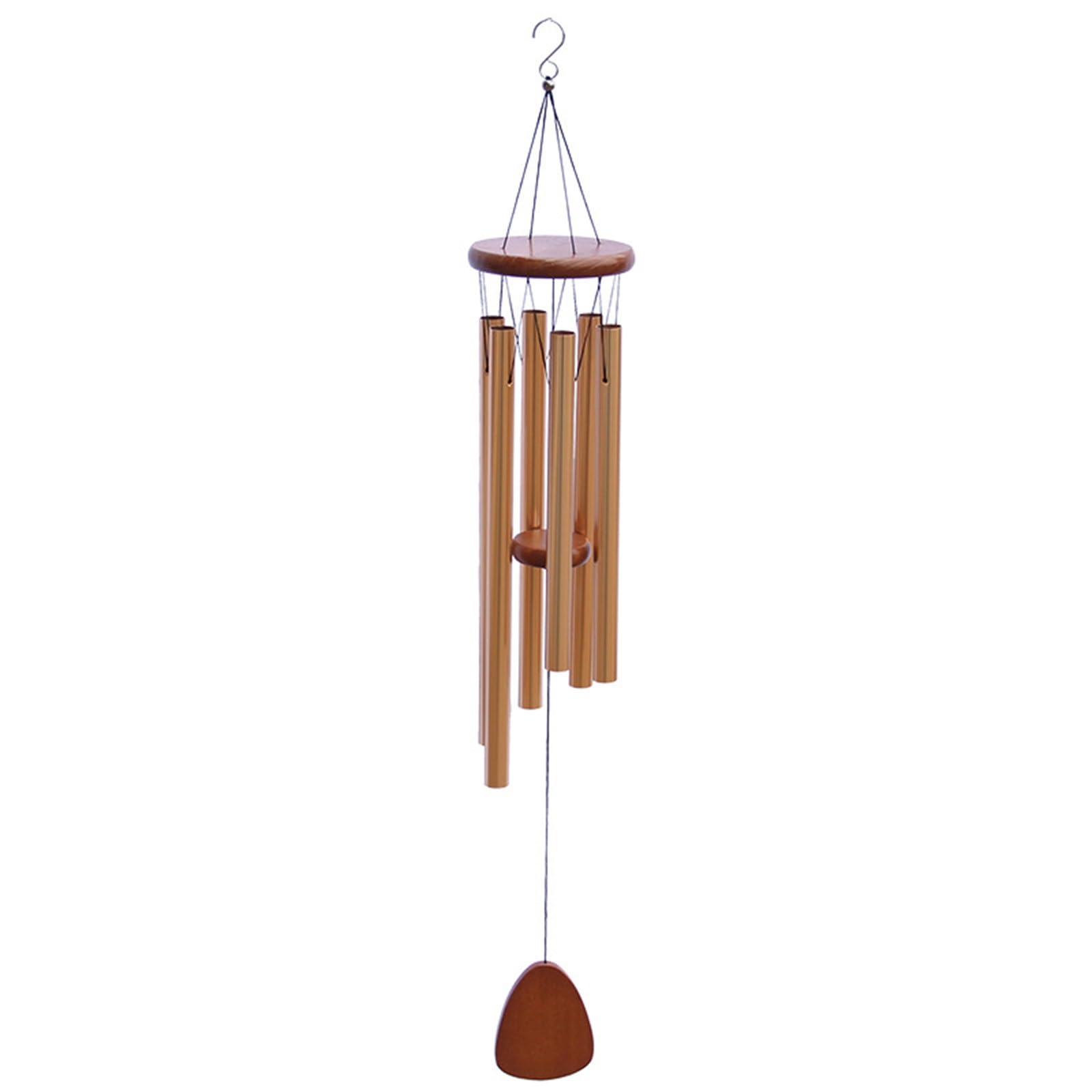 YIHANSS Windspiele für draußen, kreatives Windspiel, Windspiel-Anhänger aus Metall, Heim- und Terrassendekor für Haus, Terrasse, Garten (Farbe: A, Größe: 71 cm)