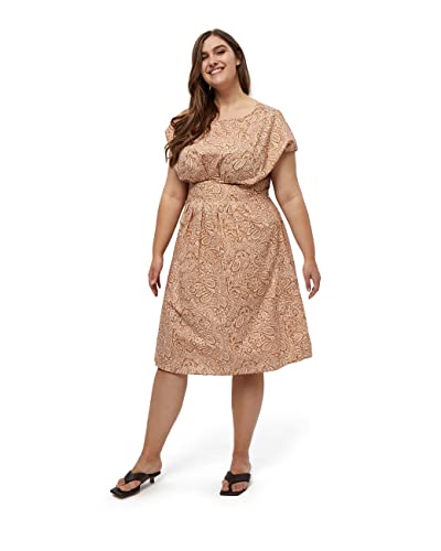 Peppercorn Damen Fia Lenora Kleid Curve Braun 44