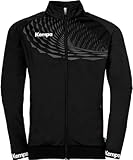 Kempa Herren Wave 26 Poly Jungen Sport Fußball Training Sweatshirt Sweatjacke, Schwarz (Black/anthracite), M