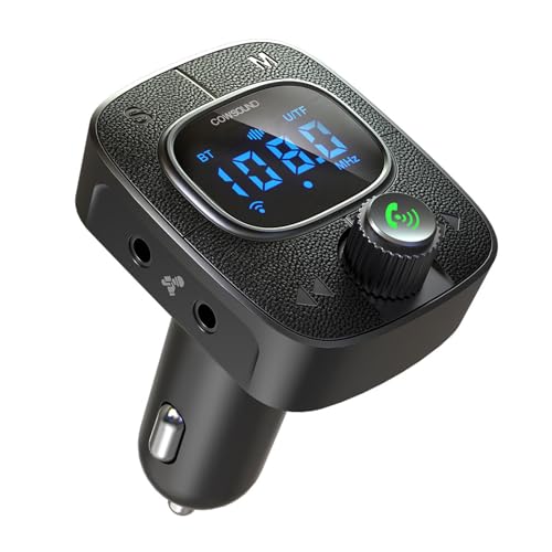 Avejjbaey Kompatibel Adapter Für Auto Radio Sender Freisprechen & Musik Empfänger MP3 Player USB