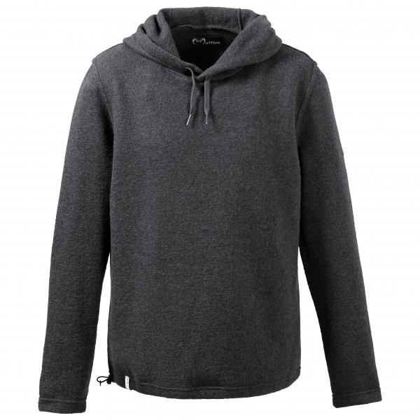 Mufflon - Kamir - Wollpullover Gr S grau/schwarz