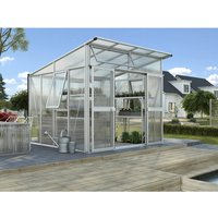 Vitavia gewächshaus -aphrodite 7800-, aluminium eloxiert, 7,8 m², 10 mm hkp