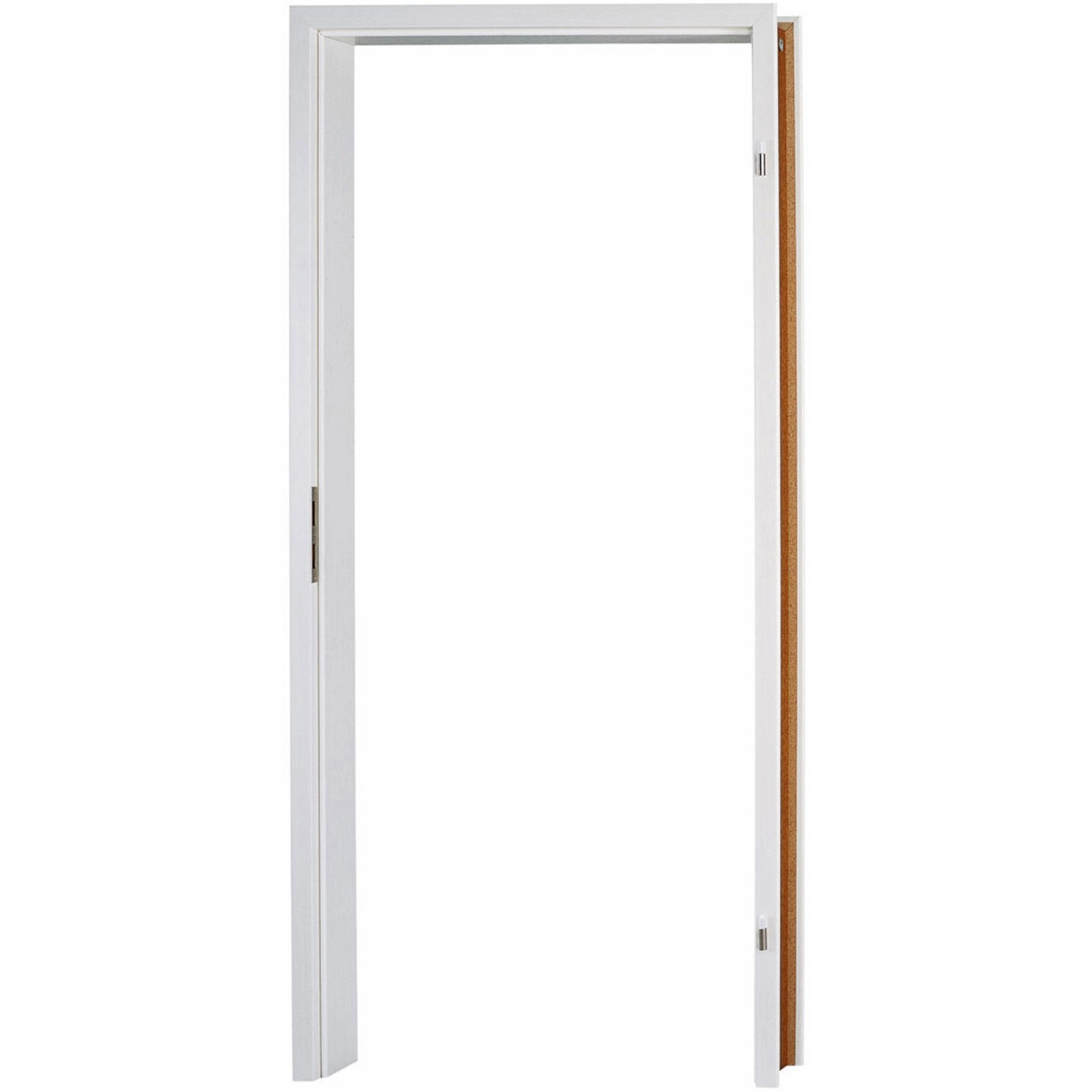 Zarge Brillant Classik Weißlack 86 cm x 198,5 cm x 16,5 cm Anschlag L