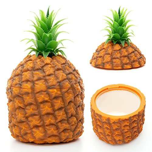 CKB Ltd® Retro Eiskübel Eiseimer Retro Hawaii Ananas Frucht Themed Mittelstück - Gebrauchte Flaschen Chill Aber auch verwendet für Gehackte Früchte Iced Desserts Werden kann & mehr