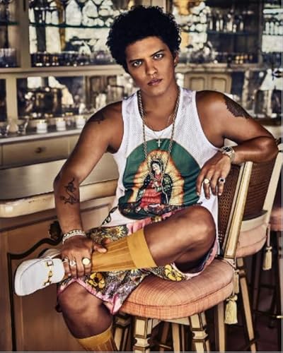 Hfmquisutron Jigsaw Puzzles 1000 Stück Holz Zusammenbau Bild Sänger Bruno.Mars Für Erwachsene Familie Spiele Lernspielzeug Fz224Lw