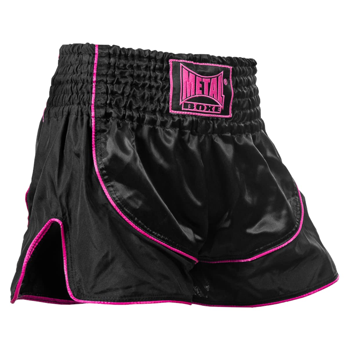 METAL BOXE Short Thaï Siam Noir/Rose L