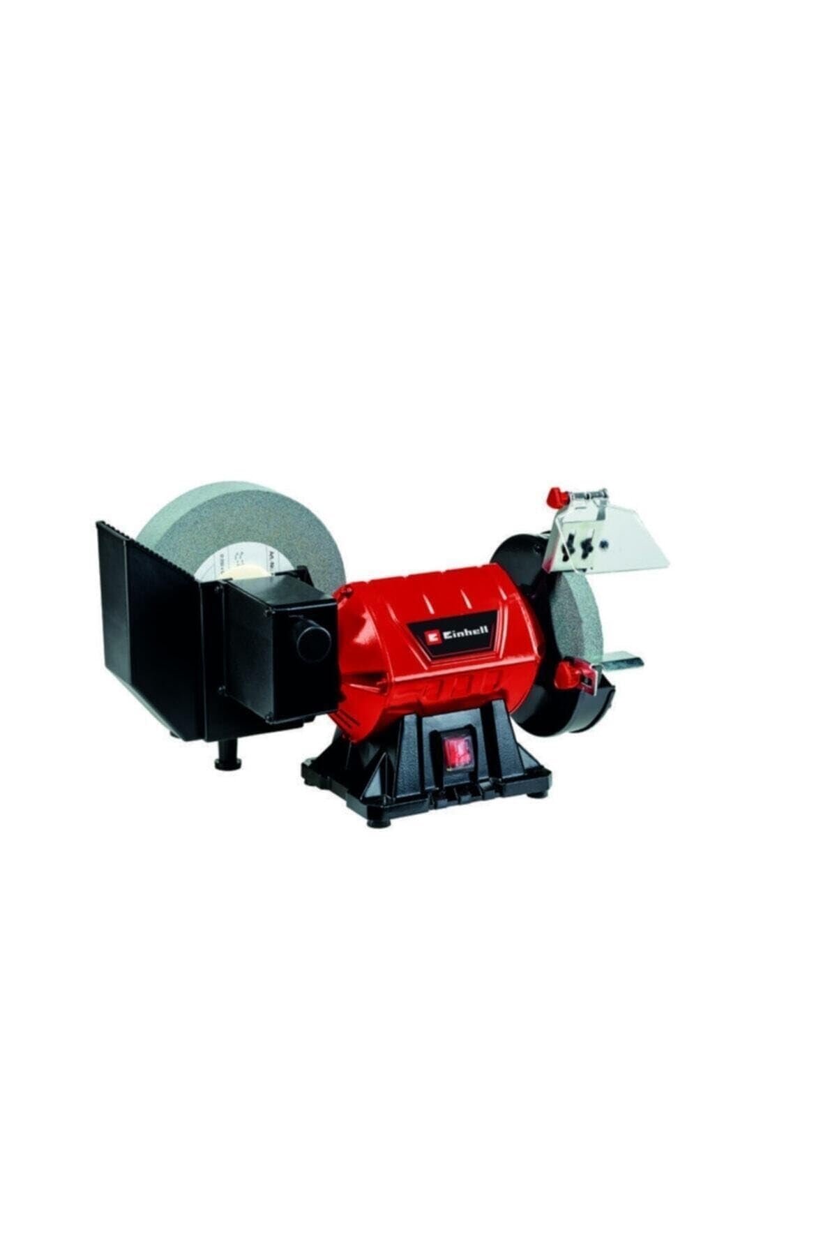 Einhell Nass-Trockenschleifer TC-WD 200/150 (max. 250 W, für Nass- und Trockenschliff, Metallkompaktbauweise, Funkenschutzglas, inkl. Grobschleif- und Nassschleifscheibe)