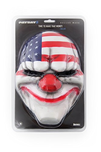 Gaya Entertainment GAYA64.UK.EU01 Payday 2 Face Maske Dallas, Weiß