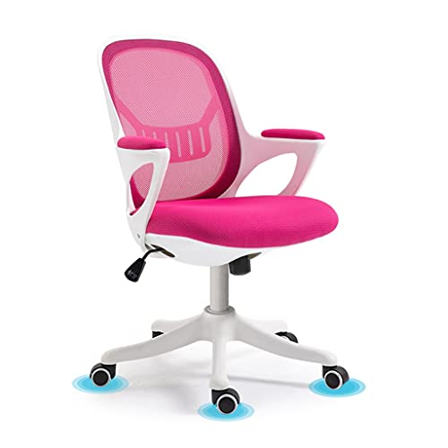 Bürostühle für Zuhause Bürostühle Ergonomischer Computerstuhl Schreibtischstuhl mit mittelhoher Rückenlehne und Netzgewebe, Lordosenstütze, verstellbarer Executive-Drehstuhl, Schreibtischstuhl für