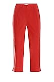 Stehmann Ina-530, bequeme, stretchige Caprihose Größe 34, Farbe rot