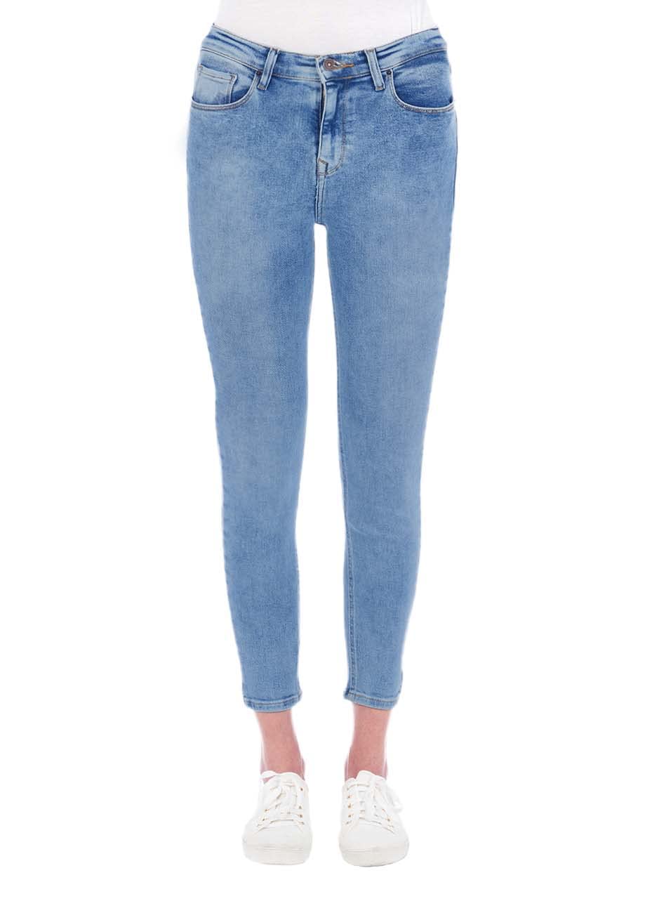 LTB Damen Jeans Tanya X Super Skinny Fit - Blau - Viorel Wash W26-W33 Stretch, Größe:W 32, Farbvariante:Viorel Wash 53821