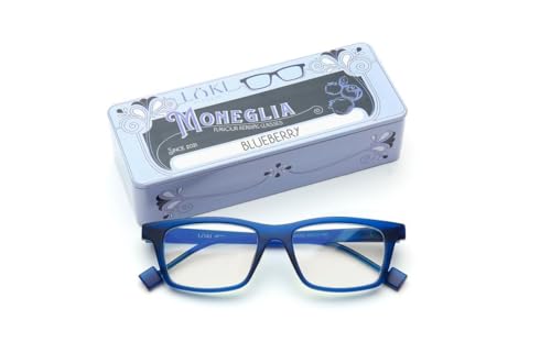 Loki Unisex Moneglia Sonnenbrille, Dunkelblau, One Size