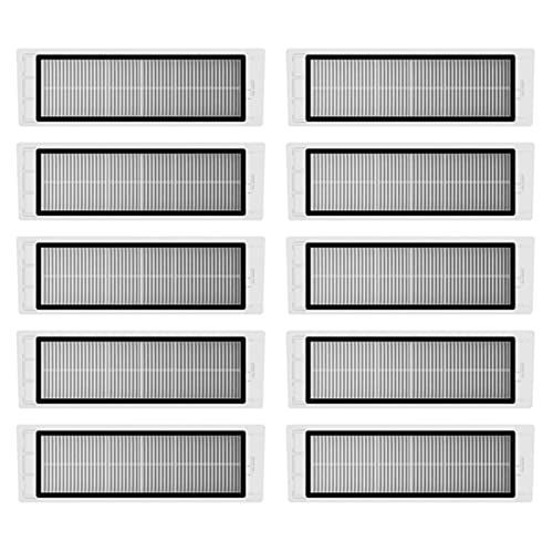 10 x HEPA-Filter Abluftfilter Ersatzteil Filter Zubehör Hepa-Filter Filter für S5Max S6Pure Wiederverwendbare Vakuum-Hepa-Filter