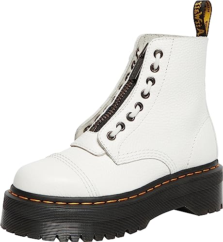 Dr. Martens Sinclair Stiefel und Stiefelette White Aunt Sally, Weiß - weiß - Größe: 39 EU