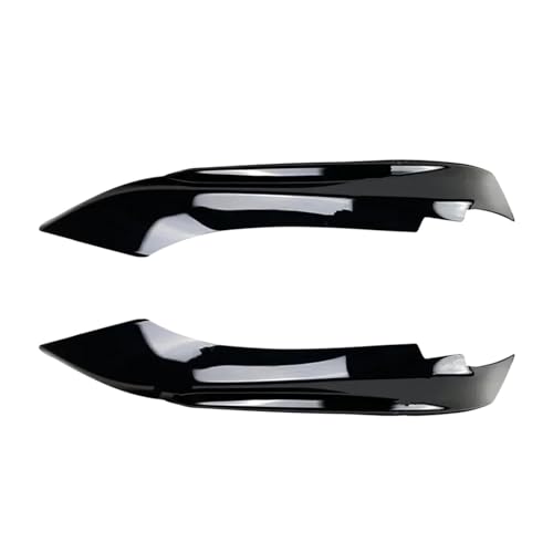 Splitter 2 Stücke Für F32 F33 F36 4 Serie 2014-2020 Sport Tech MP Stil Frontschürze Lip Spoiler Splitter Frontlippe(Gloss Black)