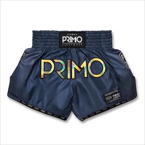 Primo Muay Thai Shorts - Hologram Series - Valor Grey - Donkergrijs