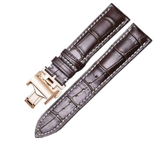 IOTUP Uhrenarmband aus Rindsleder für L2 L4 Master Collection Flaggschiff Evidenza Uhrenarmband Kalbsleder Armband L2.628.673, 19mm(Buckle 18mm), Achat