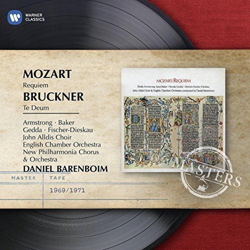 Mozart: Requiem; Bruckner: Te Deum by Dietrich Fischer-Dieskau, Janet Baker, Nicolai Gedda, Sheila Armstrong (2013) Audio CD