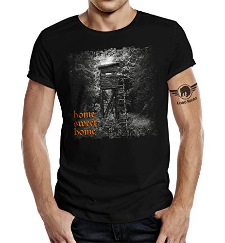 T-Shirt für Jäger: Hochsitz - Home Sweet Home 2XL