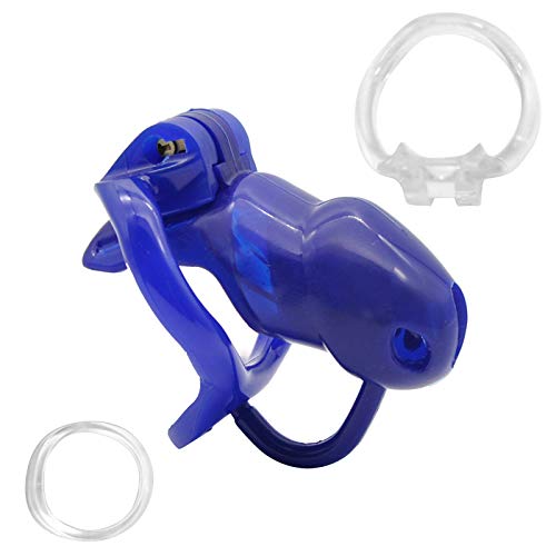 Male Chastity Device Silicone Cage Dildo Rings Virginity Lock Fetish BDSM Adult Masturbating Sex Toys for Men