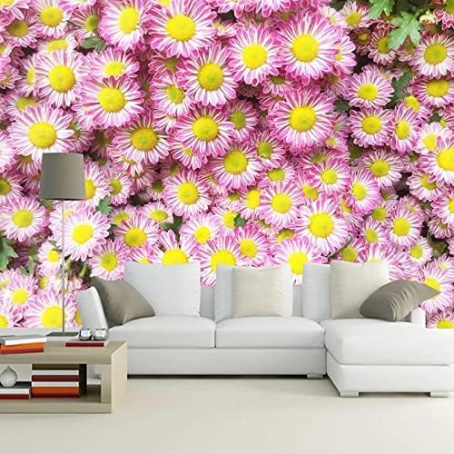 XLMING Schöne Blumen 3D Tapete Home Dekoration Wohnzimmer Sofa Schlafzimmer Tv Hintergrund Wand-350cm×256cm