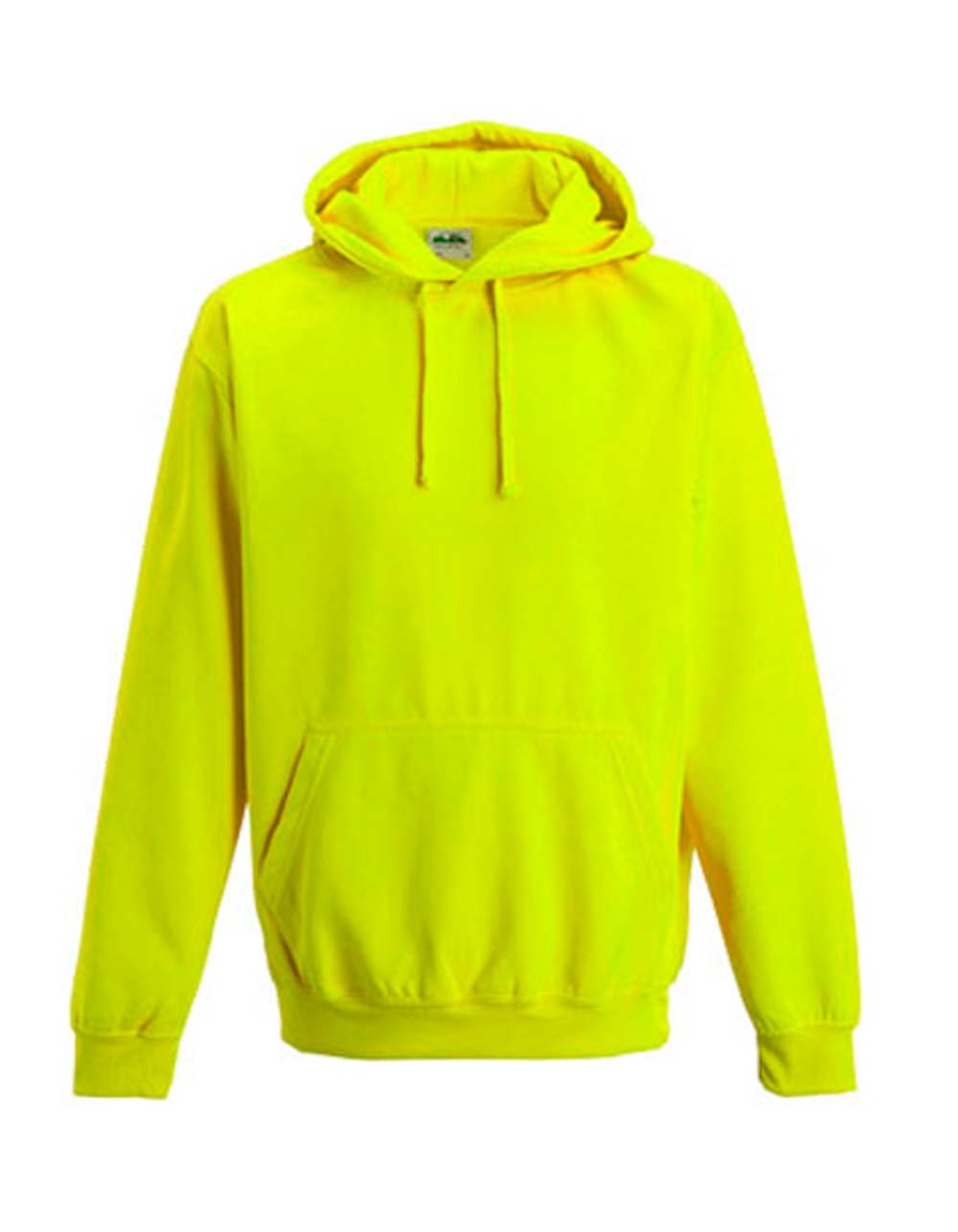 noTrash2003 NEON Sweatshirt mit Kapuze Hoodie floureszierend versch. Farben und Größen (M, Electric Yellow)