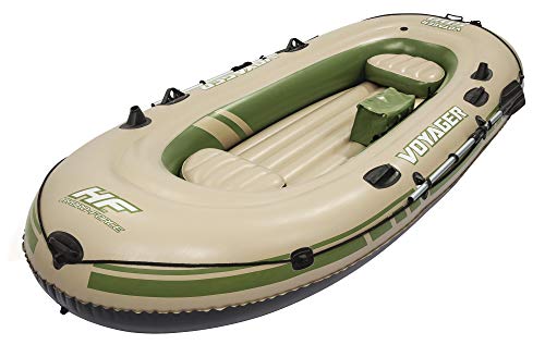 Bestway Hydro-Force Schlauchboot-Set Voyager 500, für 3 Personen, 348 x 141 x 48 cm