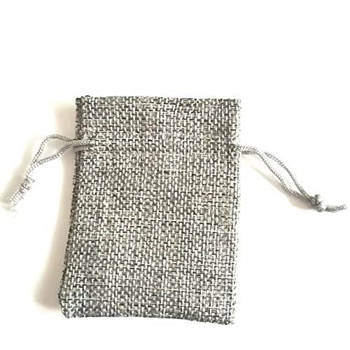 Stoffbeutel mit Kordelzug 100 stücke Vintage Natürliche Sackleinen Geschenk Tasche Leinen Jute Kordelzug Tasche Schmuck Verpackung Pouches Party Geschenk Taschen Jutebeutel Geschenktüten mit Kordelzug