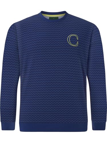 Charles Colby Herren Sweatshirt Earl Lemuel blau 4XL (XXXXL) - 68/70