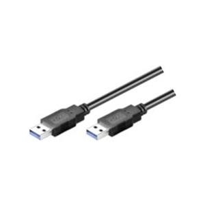 M-CAB - USB-Kabel - USB Type A (M) bis USB Type A (M) - USB 3.0 - 1.8 m - Schwarz