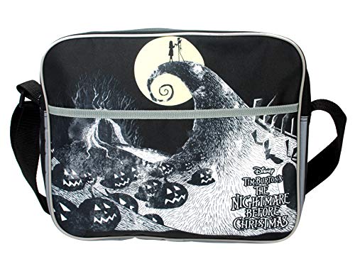 The Nightmare Before Christmas Jack & Sally Kuriertasche, Kuriertasche, Umhängetasche, Schultasche