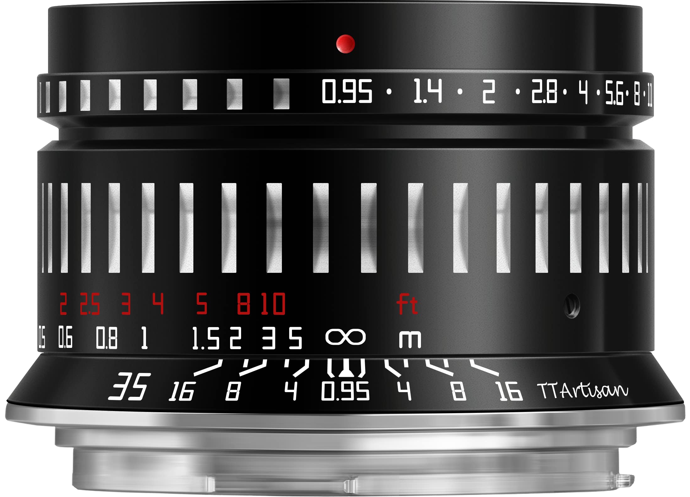 TArtisan 35 mm F0.95 APS-C große Blende manueller Fokus spiegellose Kameras Objektiv für Canon RF Mount kompatibel wie R7 APS-C Modell R10 EOS R RP R5 R6