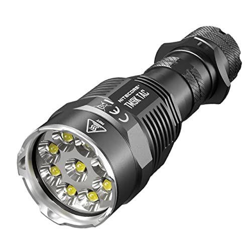 Nitecore Tm9ktac Taktische Lampe, Schwarz, 140mm x 40mm x 28mm